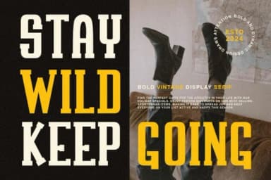 Rollinge by ToniStudio — Slab Serif Font — thumbnail 4