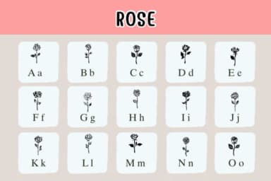 Rose by Nongyao — Dingbats Font — thumbnail 2