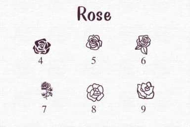 Rose by Nongyao — Dingbats Font — thumbnail 4
