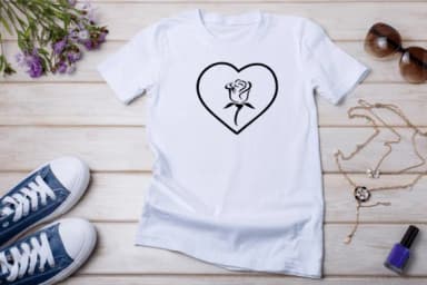 Rose Heart by Ketsarin — Dingbats Font — thumbnail 6