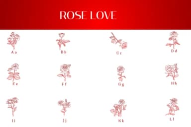 Rose Love by Heartcraft Atelier — Dingbats Font — thumbnail 2