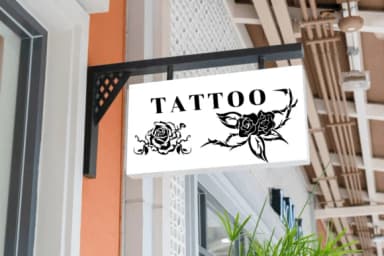 Rose Tattoo by PraewDesigns — Dingbats Font — thumbnail 7