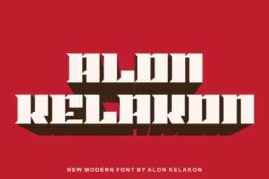 Rosegor by alonkelakon — Slab Serif Font — thumbnail 3