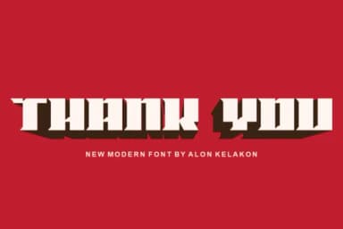 Rosegor by alonkelakon — Slab Serif Font — thumbnail 5