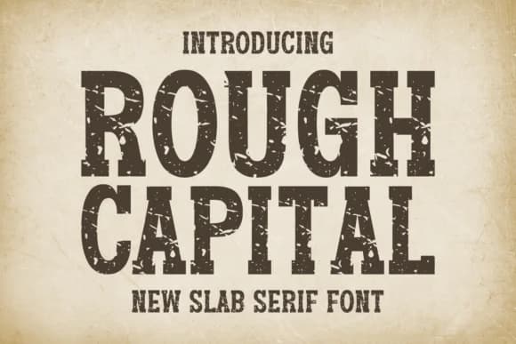Rough Capital by Riman (7NTypes) — Slab Serif Font