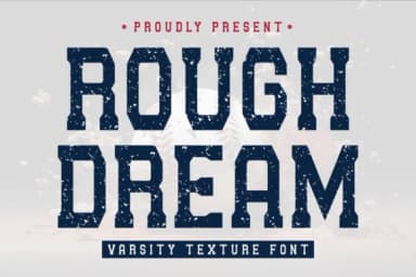 Rough Dream by Eystore — Slab Serif Font — thumbnail 1