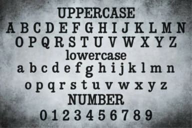 Rough Stamp by Craft Artist — Slab Serif Font — thumbnail 2