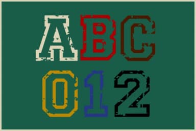 Rough Varsity by wtl.typography — Slab Serif Font — thumbnail 3