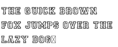 Rough Varsity by wtl.typography — Slab Serif Font — thumbnail 6