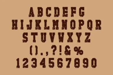 Rough Vintage by mardanimirza12 — Slab Serif Font — thumbnail 4