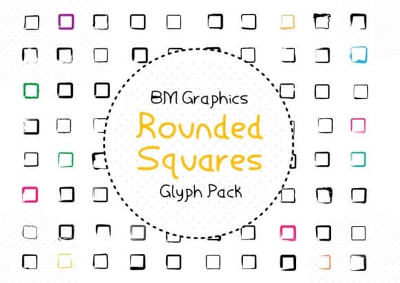 Rounded Squares by GraphicsBam Fonts — Dingbats Font