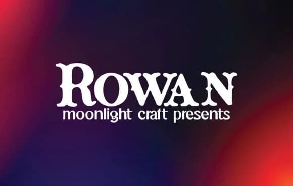 Rowan by moonlight craft — Slab Serif Font