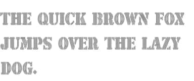 RS03 Seal Bold Rhinestone Template TTF by ArtWorks Designs — Slab Serif Font — thumbnail 6