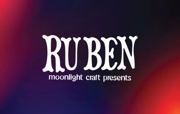 Ruben by moonlight craft — Slab Serif Font