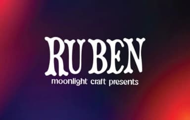 Ruben by moonlight craft — Slab Serif Font — thumbnail 1