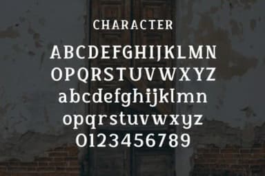 Rubish by meizzalunadesign — Slab Serif Font — thumbnail 6