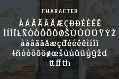 Rubish by meizzalunadesign — Slab Serif Font — thumbnail 7