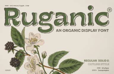 Ruganic by Universitype — Slab Serif Font — thumbnail 1