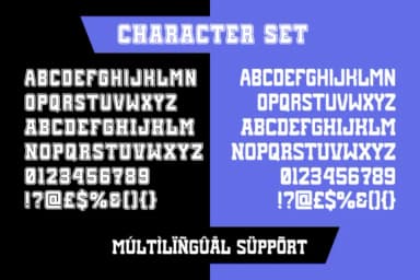 Rugby Squad by putracetol — Slab Serif Font — thumbnail 5