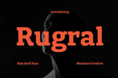Rugral by Maulana Creative — Slab Serif Font — thumbnail 1