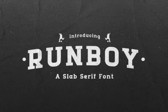 Runboy by TypeFactory — Slab Serif Font