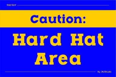 Rush Slab by JNJ studio — Slab Serif Font — thumbnail 5