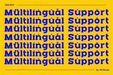 Rush Slab by JNJ studio — Slab Serif Font — thumbnail 8