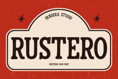 Rustero by pandekastudio — Slab Serif Font — thumbnail 1