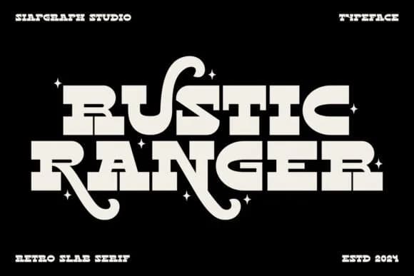Rustic Ranger by SiapGraph — Slab Serif Font