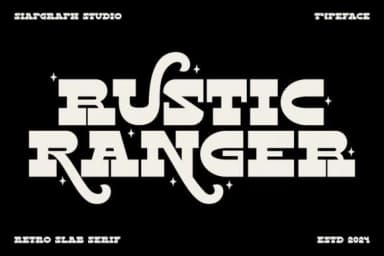 Rustic Ranger by SiapGraph — Slab Serif Font — thumbnail 1