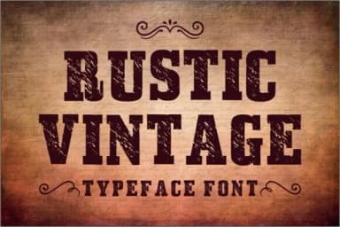 Rustic Vintage by riki.studio — Slab Serif Font — thumbnail 1