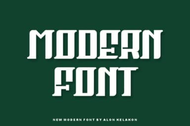 Ryntho Garong by alonkelakon — Slab Serif Font — thumbnail 2