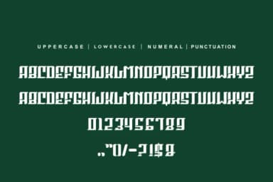 Ryntho Garong by alonkelakon — Slab Serif Font — thumbnail 5