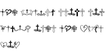 Sacred Cross by Sontaya — Dingbats Font — thumbnail 8