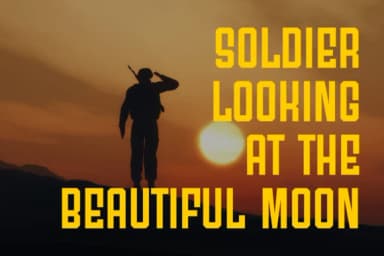 Sadistic Soldier by Wankriss — Slab Serif Font — thumbnail 2