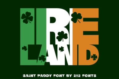 Saint Paddy Dings by 212 Fonts — Dingbats Font — thumbnail 4