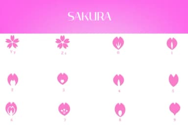 Sakura by Heartcraft Atelier — Dingbats Font — thumbnail 4