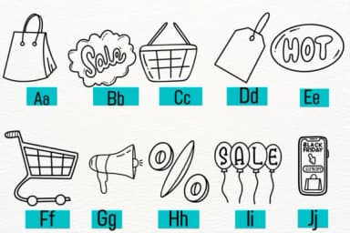 Sale Sizzle by Petal Pixels — Dingbats Font — thumbnail 2