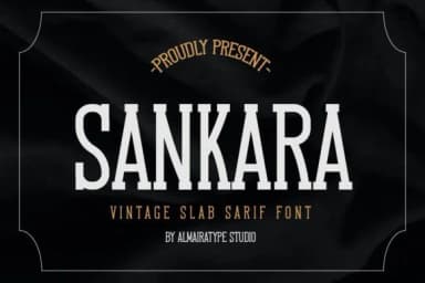 Sankara by Almairatype Studio — Slab Serif Font — thumbnail 1