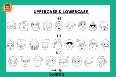 Santa Claus by danita.kukkai — Dingbats Font — thumbnail 2