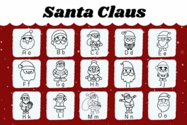 Santa Claus by Natchuta — Dingbats Font — thumbnail 3