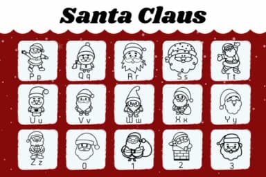 Santa Claus by Natchuta — Dingbats Font — thumbnail 4