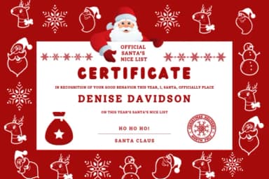 Santa Claus Doodle by Nun Sukhwan — Dingbats Font — thumbnail 5