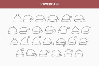 Santa Hat by Dito (7NTypes) — Dingbats Font — thumbnail 5