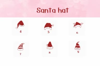 Santa Hat by Ketsarin — Dingbats Font — thumbnail 4