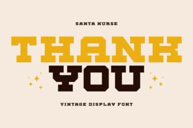 Santa Nurse by Almairatype Studio — Slab Serif Font — thumbnail 6