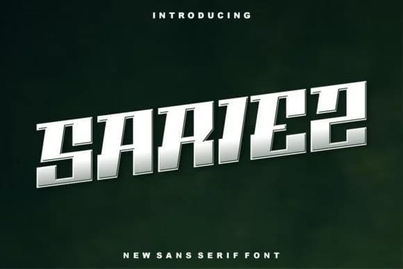Sariez by kalingga.albert — Slab Serif Font