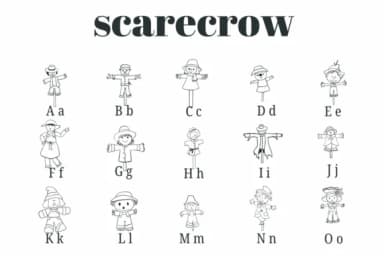 Scarecrow by Suphitchaya — Dingbats Font — thumbnail 2