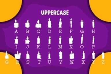 Scary Candle by Pian45 — Dingbats Font — thumbnail 4