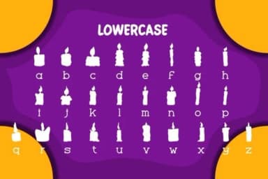 Scary Candle by Pian45 — Dingbats Font — thumbnail 5